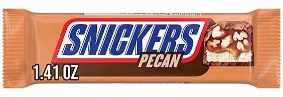 Snickers Pecans, Caramel, Nougat, Milk Chocolate King Size (1.41oz)
