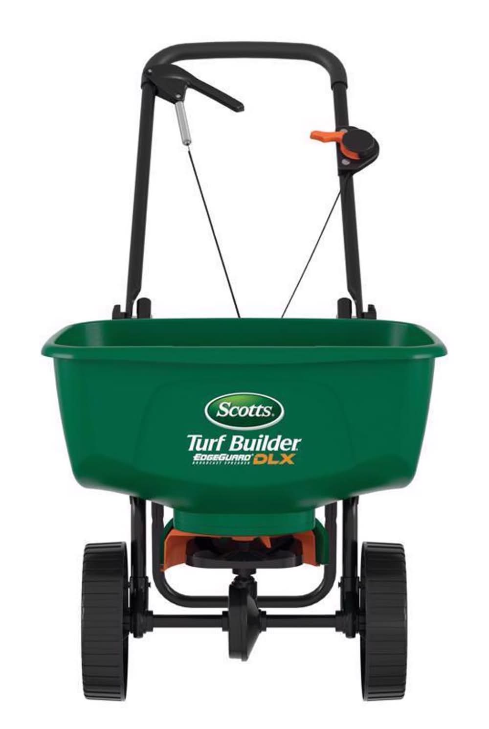 Scotts Edgeguard Dlx 5 Ft. W Broadcast Push Spreader For Fertilizer/Ice Melt/Seed 60 Lb