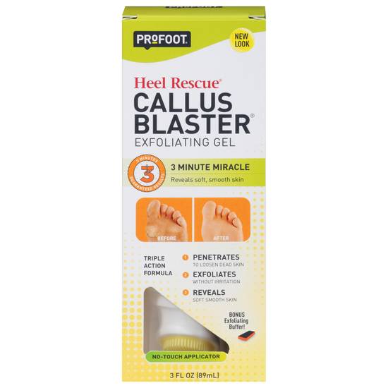 Profoot Heel Rescue Callus Blaster Exfoliating Gel