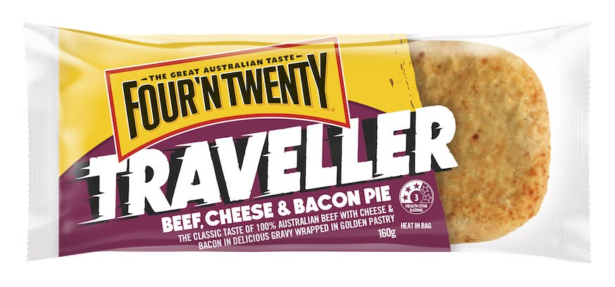 Four'N Twenty Beef Cheese & Bacon Traveller Pie