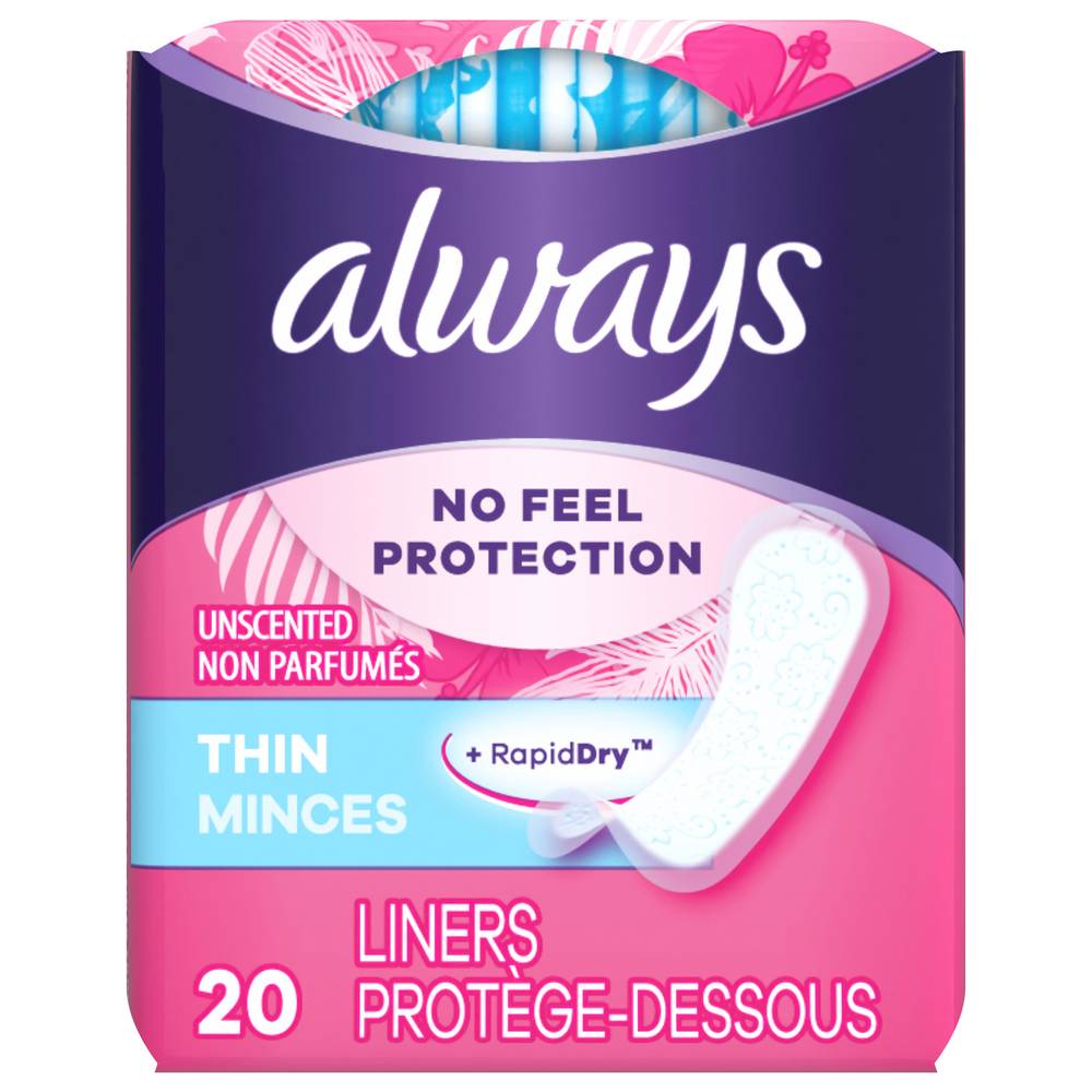 Always Pantiliners (20 ct)