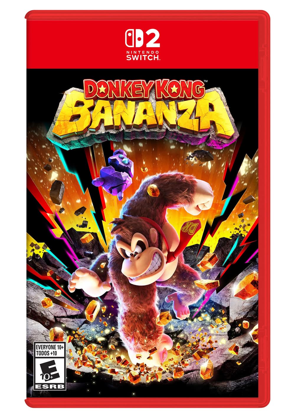 Nintendo Switch 2 Donkey Kong Bananza Video Game 10+ Years