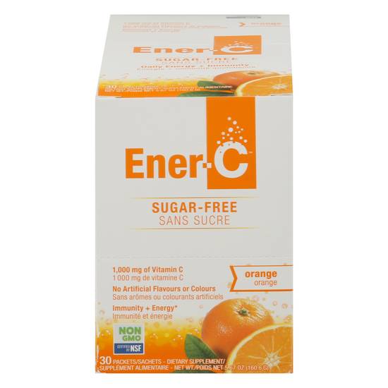 EnerC Sugar Free Orange Vitamin C Drink Mix (30 ct) Delivery Near You Uber Eats