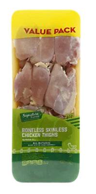 Signature Farms Boneless Skinless Chicken Thighs