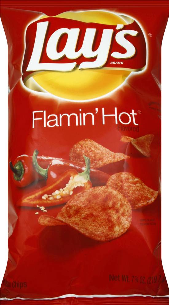 Lay's Flamin' Hot Flavored Potato Chips