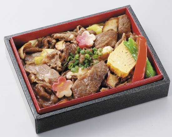 すき焼き弁当 Sukiyaki Bento Box