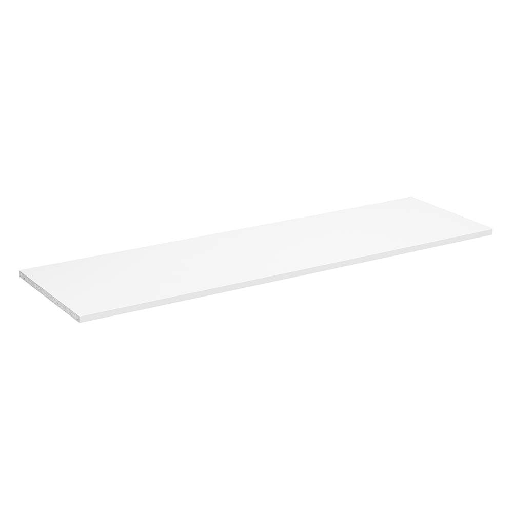 ClosetMaid BrightWood 48-in x 14-in D White Solid Shelving Wood Closet Shelf (1 Shelf) | 5445