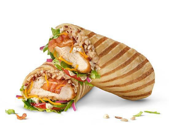 Crispy Chicken Bacon & Peppercorn Ranch Rice Wrap