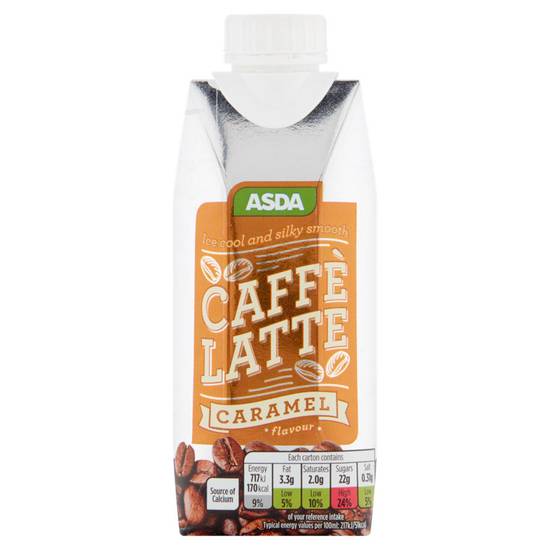 ASDA Caffè Latte Caramel Flavour 330ml