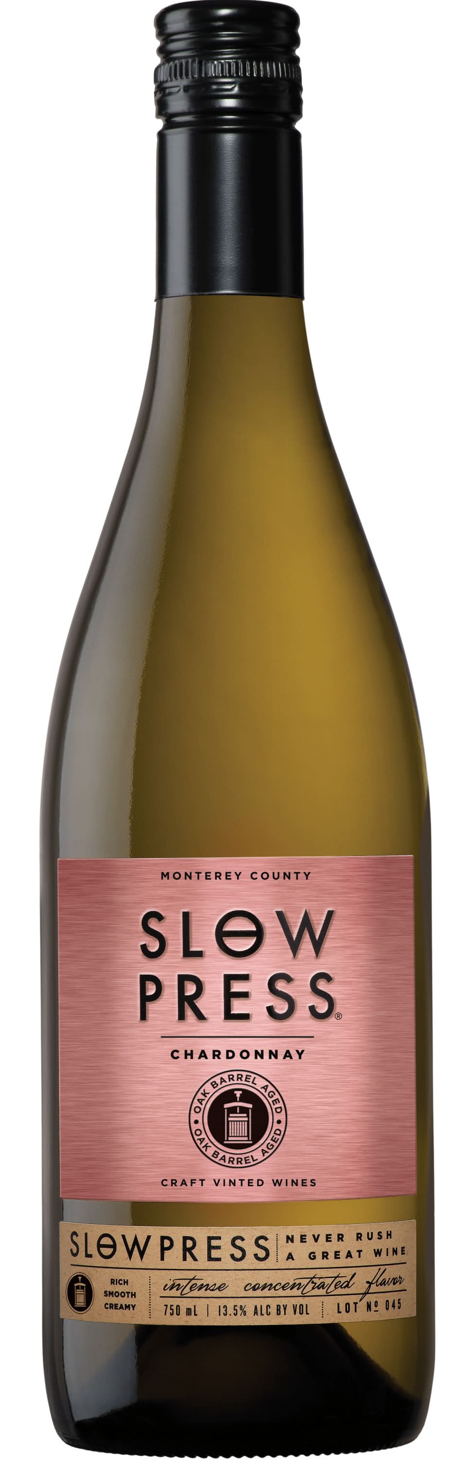Slow Press Chardonnay White Wine (25.3 fl oz)