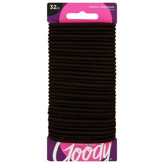 Goody Ouchless Damage-Free Hold Elastics (32 ct)
