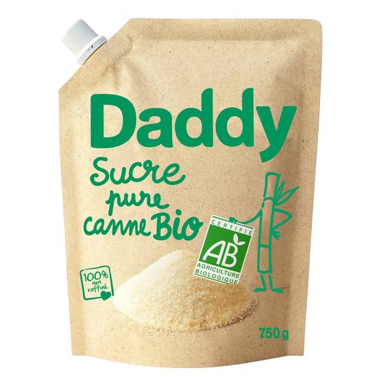 Daddy - Sucre pure canne biologique