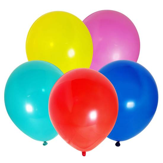 Habitat Rainbow Plain Balloons 25Pk
