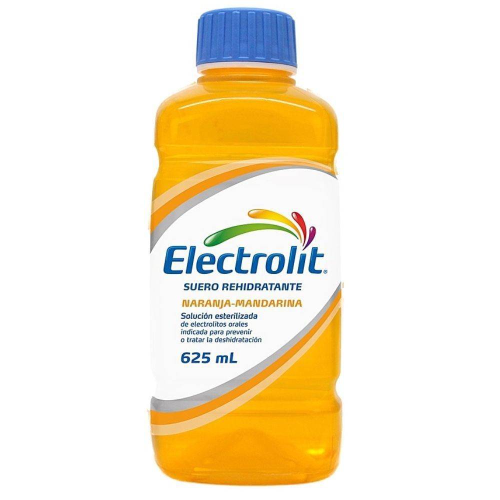 Electrolit · Suero rehidratante con electrolitos, naranja-mandarina (625 ml)