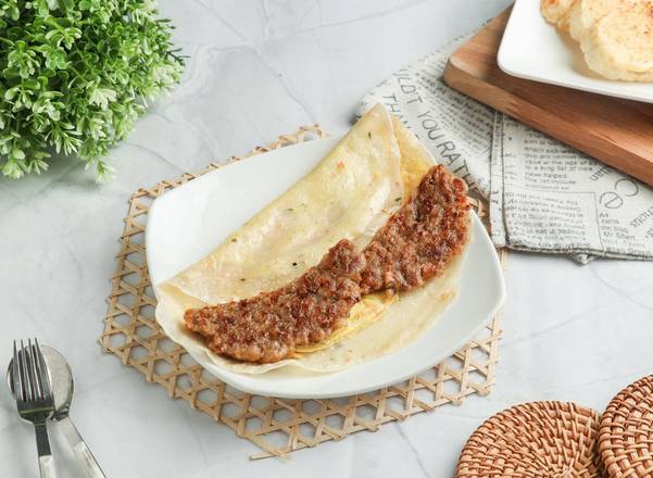 招牌豬肉蛋餅  Pork Pasty Egg Wrap
