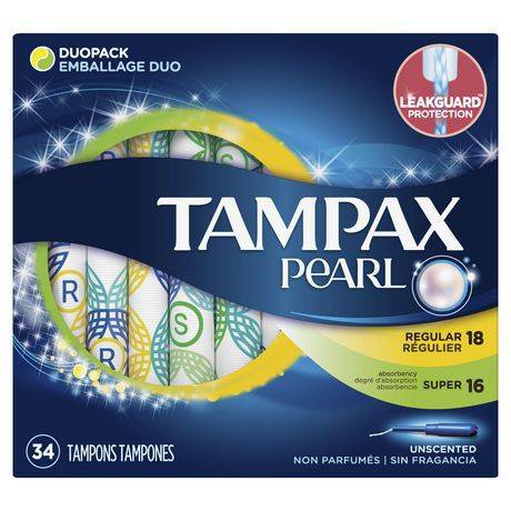 Tampax Plastic Tampons Unscented (200 g)