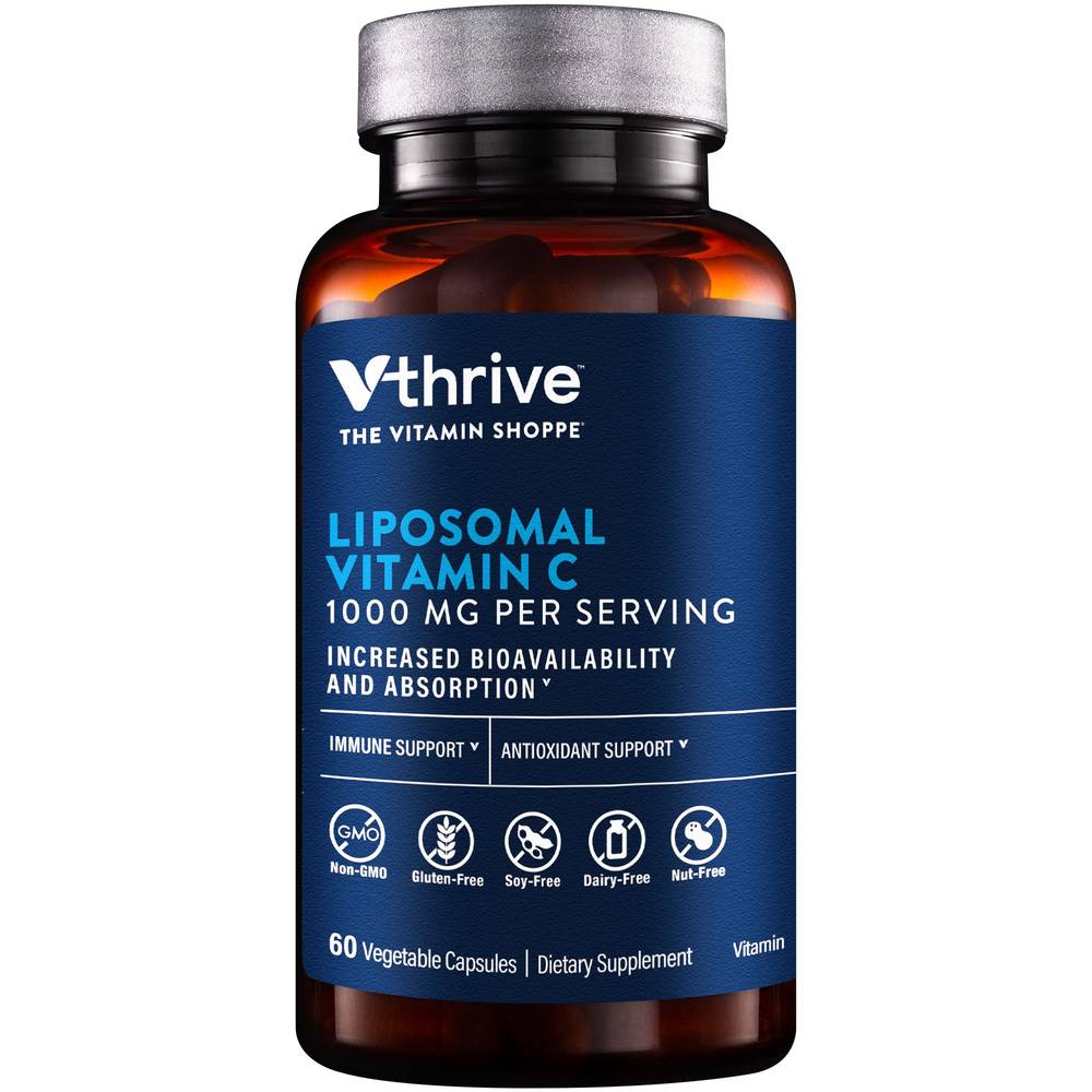 The Vitamin Shoppe Vthrive Liposomal Vitamin C Capsules