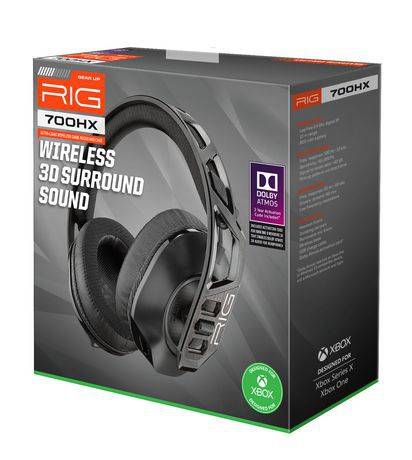 RIG 700HX CASQUE GAMING SANS FIL ULTRA-LÉGER AVEC AUDIO 3D POUR