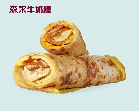 森永牛奶糖香蕉蛋餅 Morinaga Milk Flavor Candy Banana Egg Pancake Roll