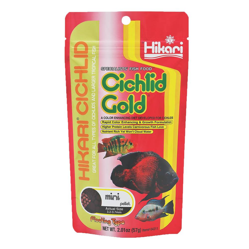 Hikari Cichlid Gold Pellet Fish Food (mini)
