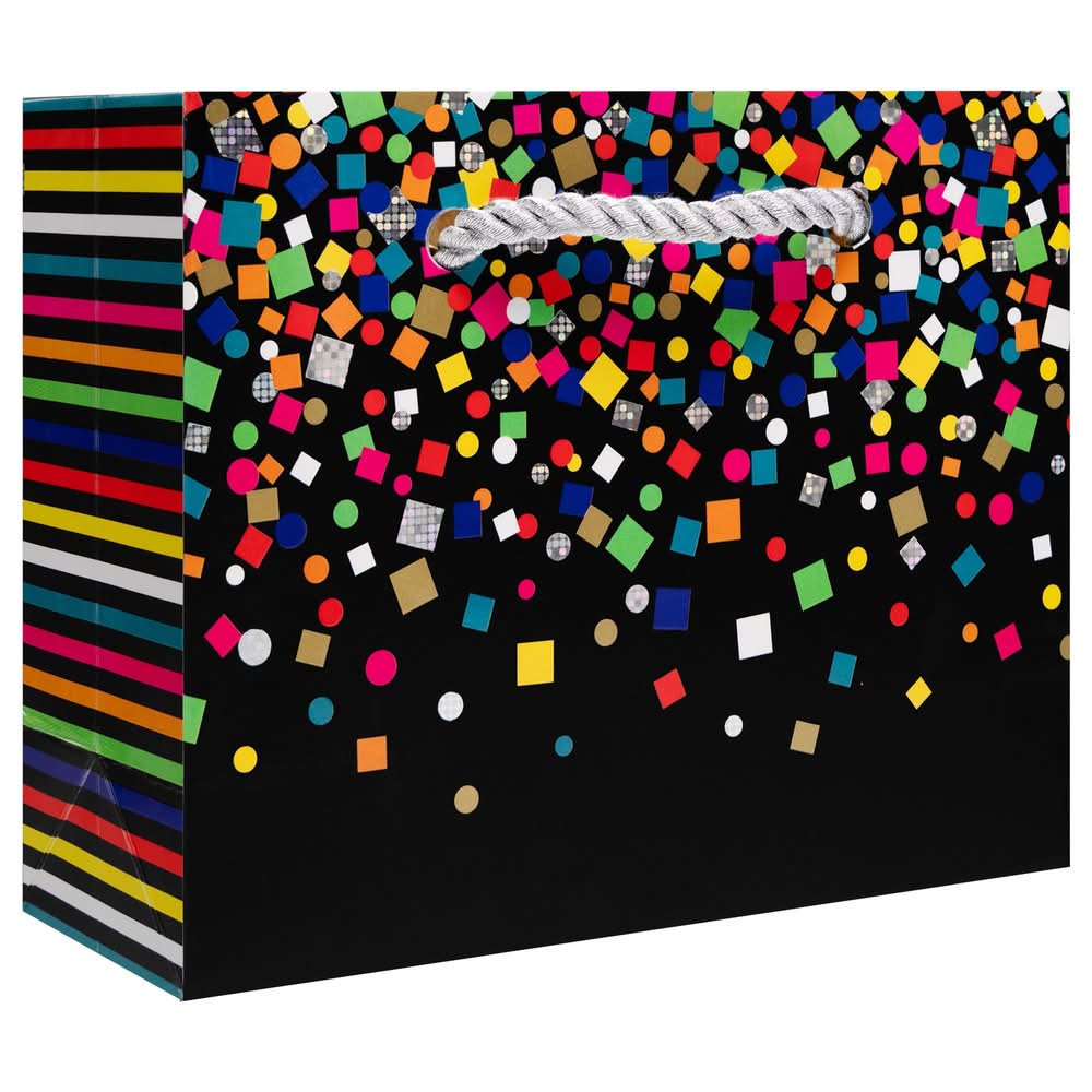 Jillson Roberts Tote Tiny Party Popper Black