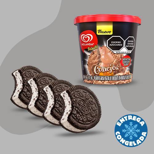 1 Micha Conejos + 4 Mordisko Oreo