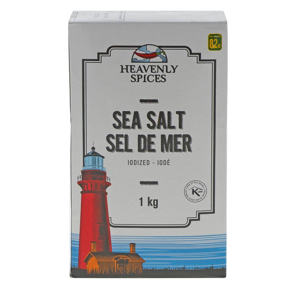 Heavenly Spices Iodized Sea Salt (1 kg)