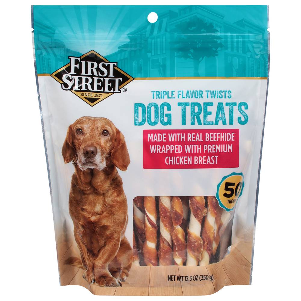 First Street Dog Chew Treats Sticks (12.3 oz, 50 ct)