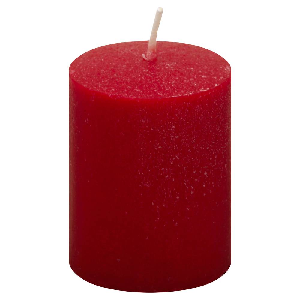 Candle-lite Pillar Candle, Red