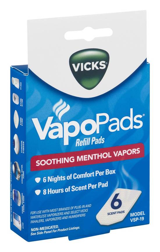Vicks Vapopads Refill (6 units)