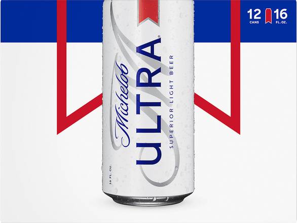 Michelob Ultra Domestic Light Lager Beer (12 pack, 16 fl oz)