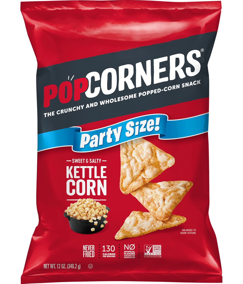 PopCorners Kettle Popped Corn Snack, Sweet & Salty (12 oz)