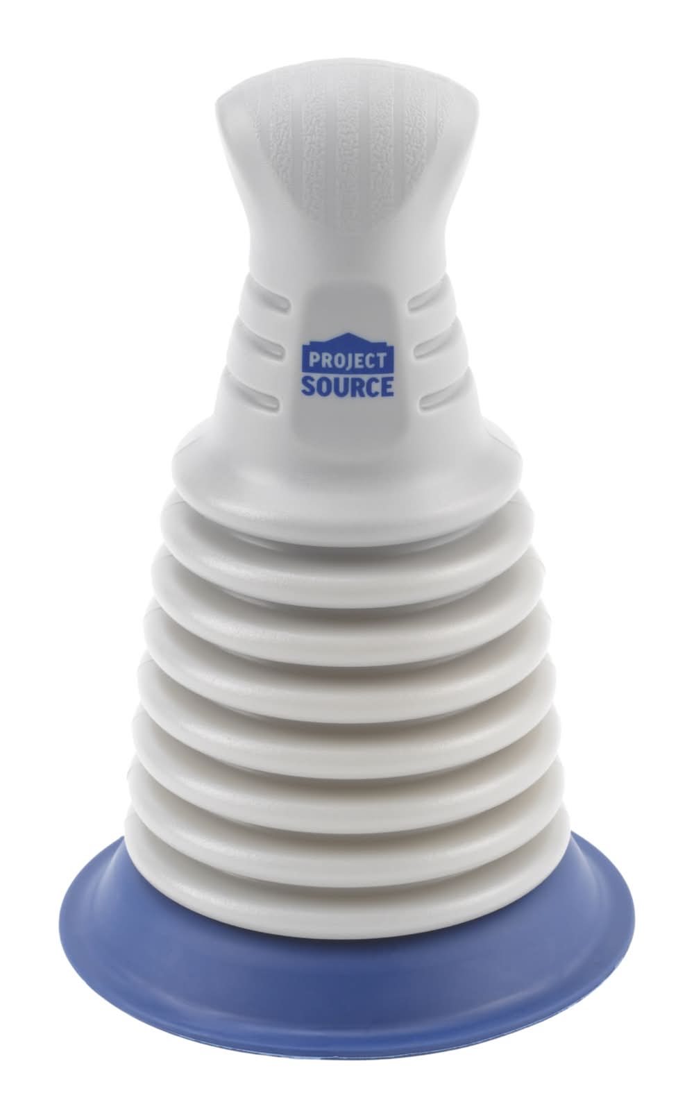 Project Source 4.5-in Gray Rubber Plunger 3-in Handle