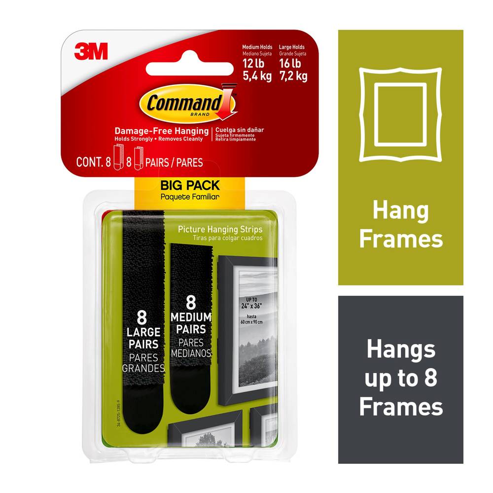 Command Picture Hanging Strips