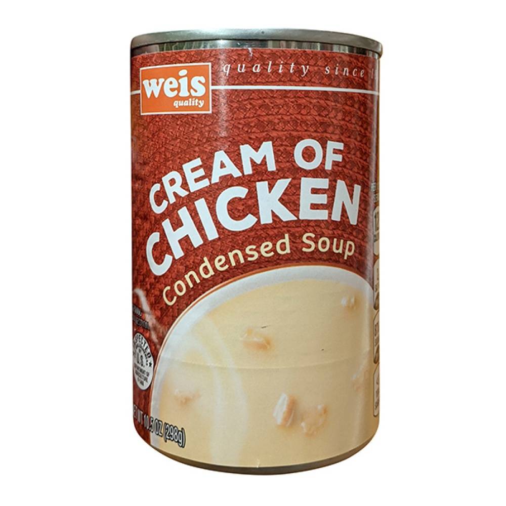 Weis Quality Condensed Soup Cream of Chicken