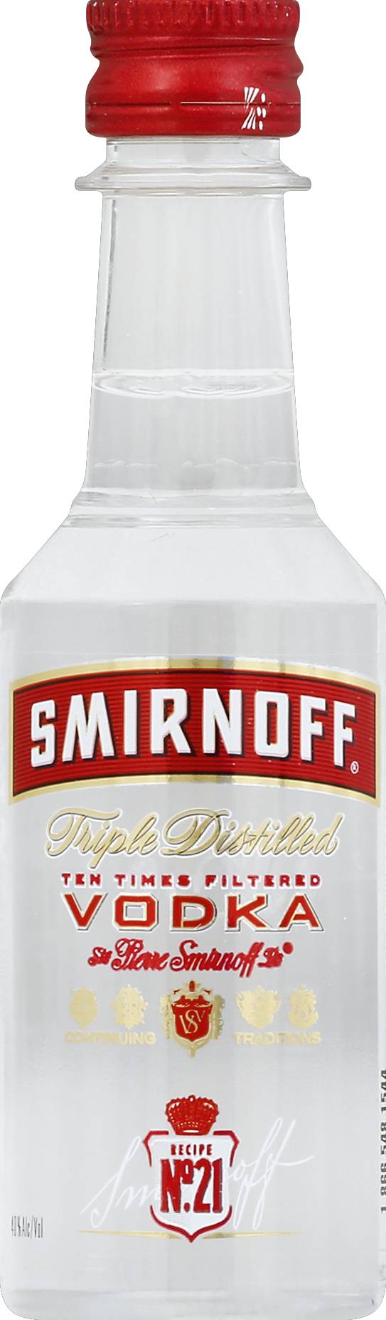Smirnoff No.21 Triple Distilled Vodka (50 ml)