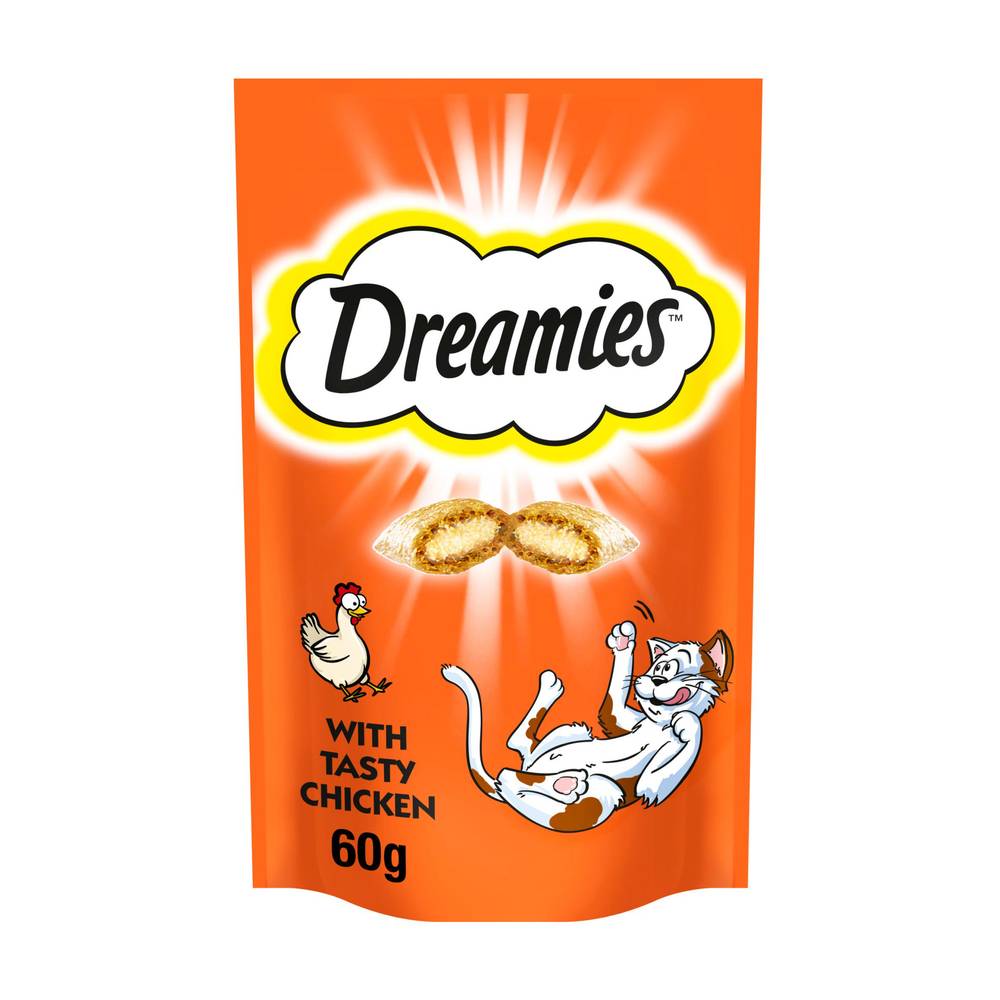 SAVE £0.20 Dreamies Pride Cat Treat Biscuits with Chicken 60g