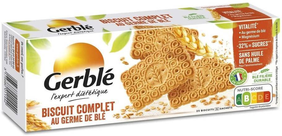 Gerblé biscuits complets au germe de blé (25 pcs)