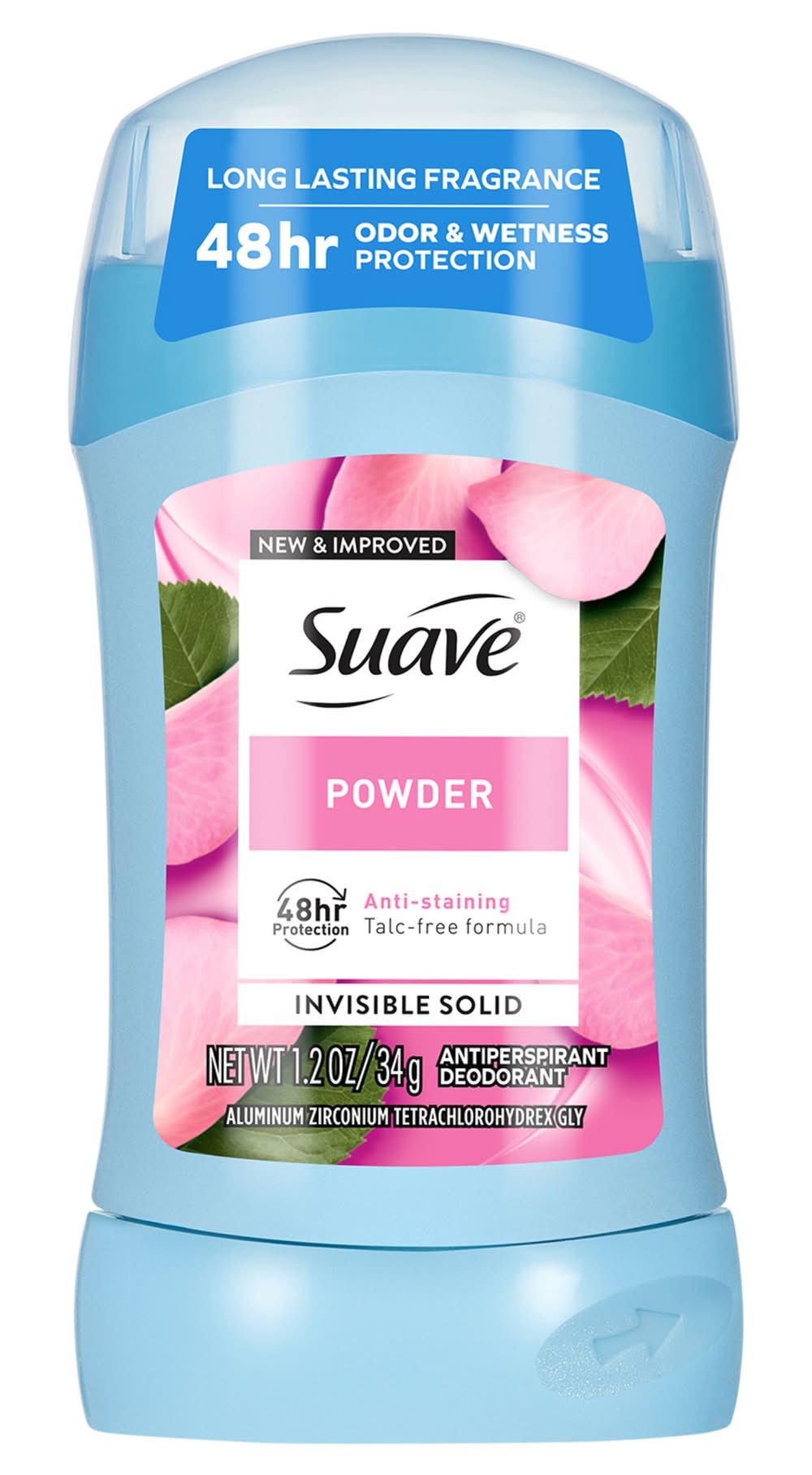 Suave Antiperspirant Deodorant Invisible Solid Powder (1.2 oz)