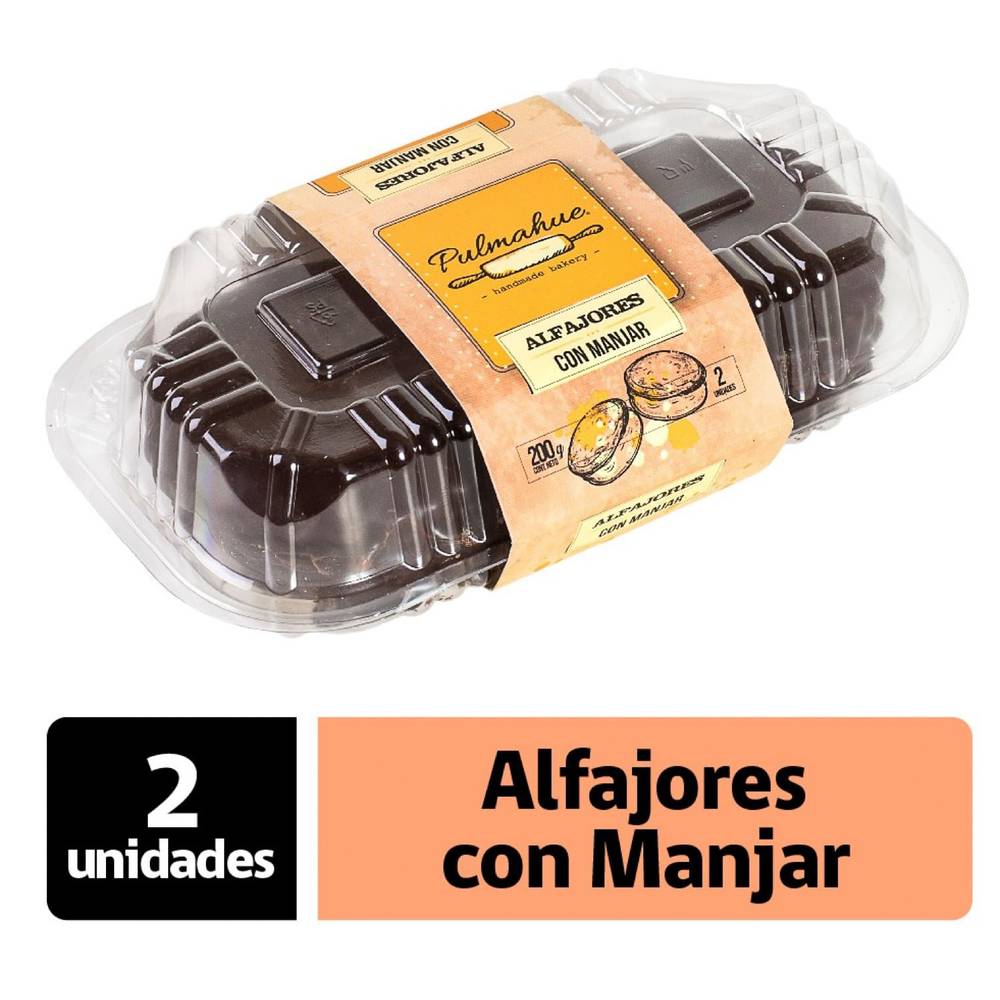 Pulmahue · Alfajor con manjar (2 un)