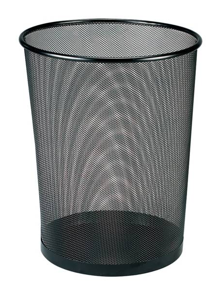 Office Depot® Brand Black Mesh Wastebasket