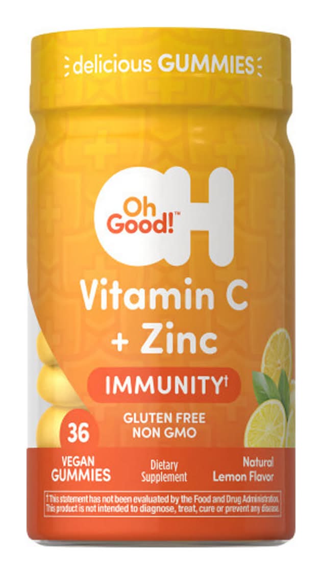 Oh Good!! Vitamin C + Zinc Gummies 36 Ct