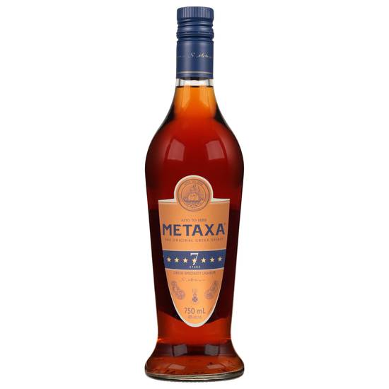 Metaxa 7 Stars Greek Specialty Liqueur (750 ml)