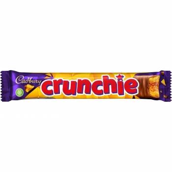 Barrita de chocolate crunchie Cadbury 40 g.