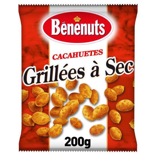 Cacahuetes Grillées à Sec 200g BENENUTS