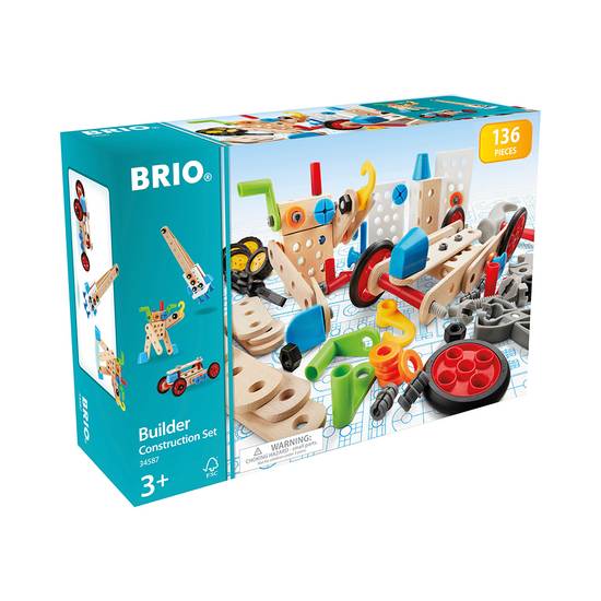 BRIO Builder Construction Set 136 Piece