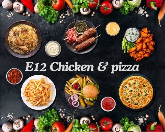 E12 Chicken & pizza