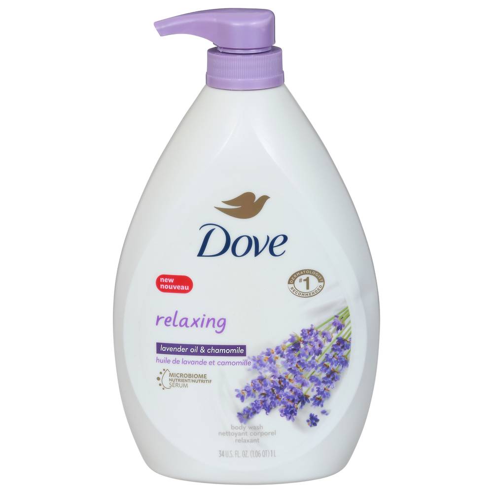 Dove Nourishing Relaxing Lavender Oil & Chamomile Body Wash