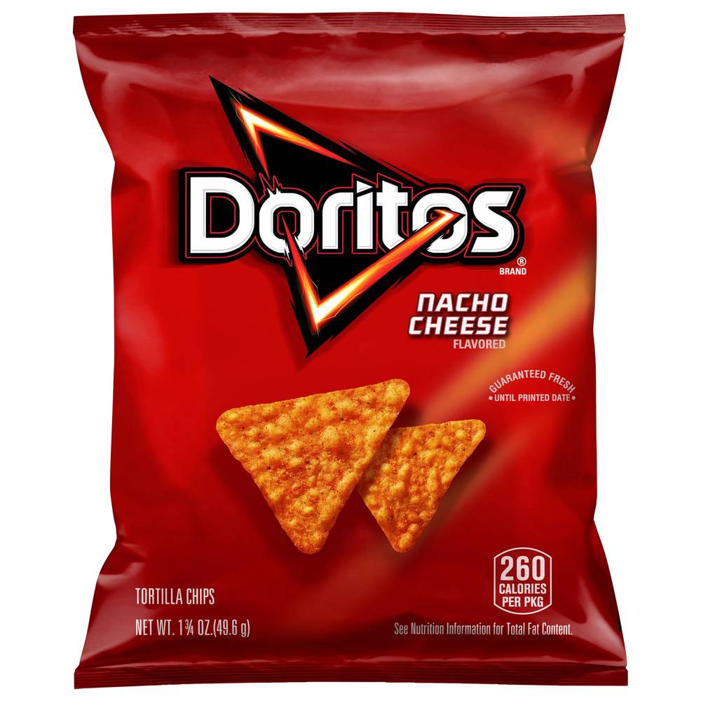 Doritos Frito Lay Potato Chips Doritos Nacho Cheese (64 ct, 1.75 oz)