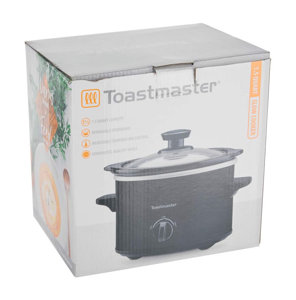 Toastmaster 1.5 Quart Slow Cooker Assorted